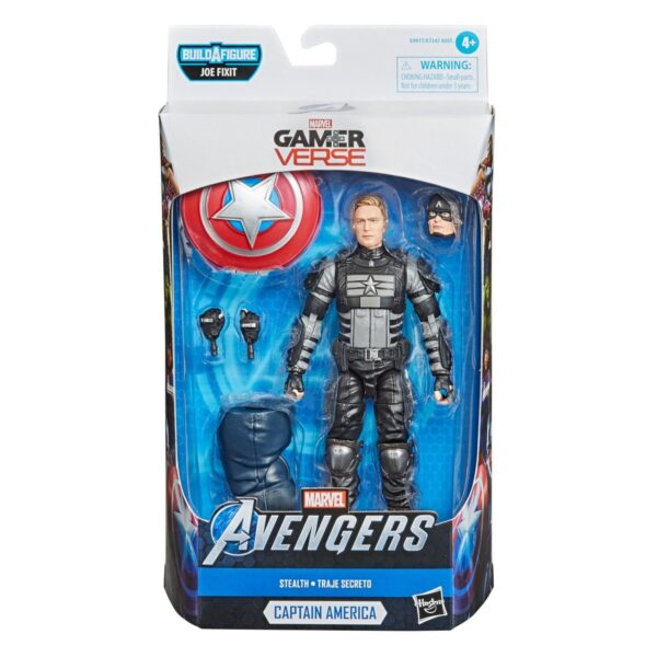 Figura Capitán América Avengers Videogame Marvel Legends Wave 2 Hasbro