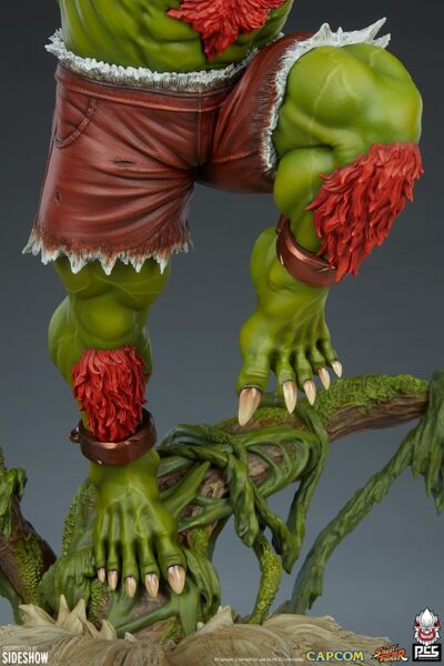 Estatua Street Fighter: Blanka Ultra Escala 1:4