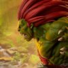 Estatua Street Fighter: Blanka Ultra Escala 1:4