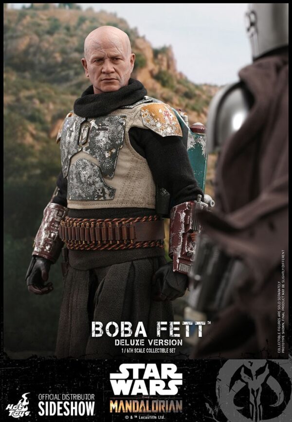 Figura Boba Fett Deluxe The Mandalorian Star Wars Hot Toys