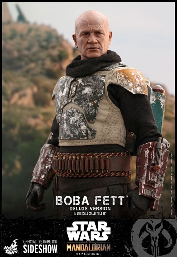 Figura Boba Fett Deluxe The Mandalorian Star Wars Hot Toys