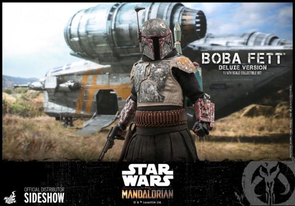 Figura Boba Fett Deluxe The Mandalorian Star Wars Hot Toys