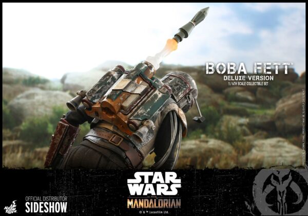 Figura Boba Fett Deluxe The Mandalorian Star Wars Hot Toys