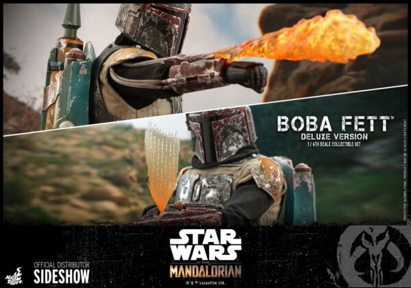 Figura Boba Fett Deluxe The Mandalorian Star Wars Hot Toys