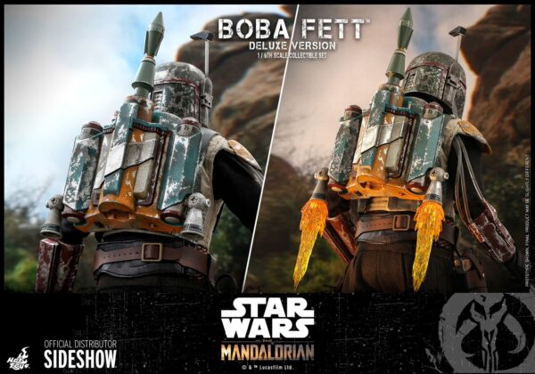 Figura Boba Fett Deluxe The Mandalorian Star Wars Hot Toys