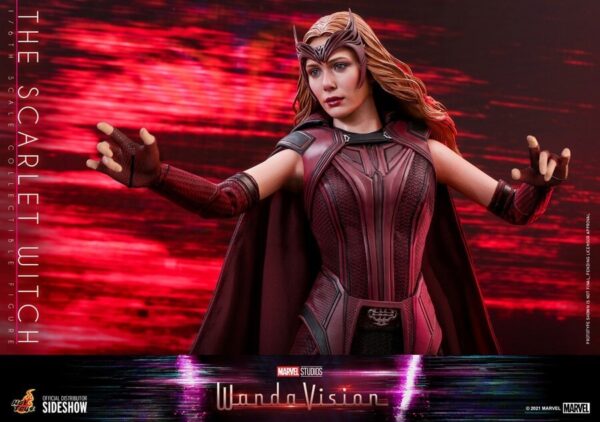 Figura Bruja Escarlata Scarlet Witch Wandavision Hot Toys