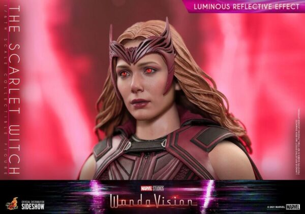 Figura Bruja Escarlata Scarlet Witch Wandavision Hot Toys