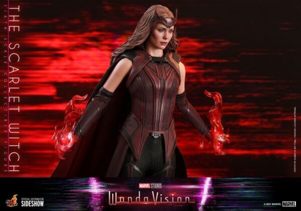 Figura Bruja Escarlata Scarlet Witch Wandavision Hot Toys