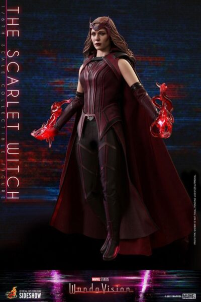Figura Bruja Escarlata Scarlet Witch Wandavision Hot Toys