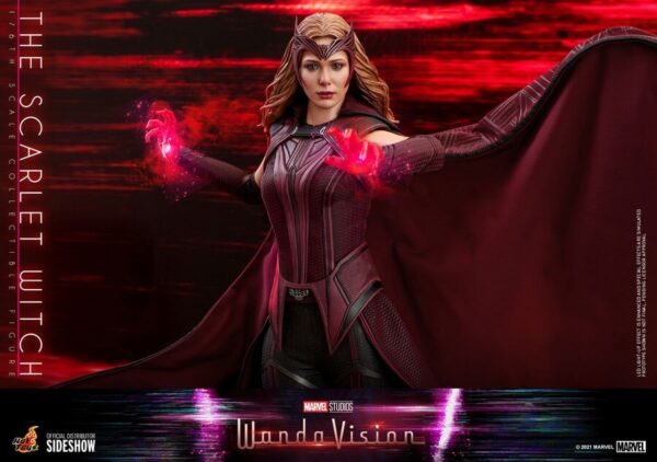 Figura Bruja Escarlata Scarlet Witch Wandavision Hot Toys