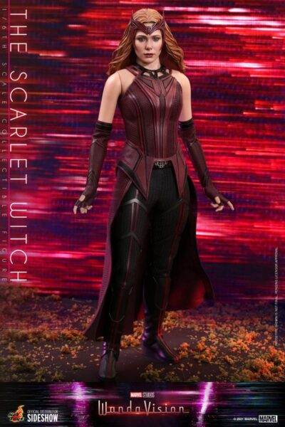 Figura Bruja Escarlata Scarlet Witch Wandavision Hot Toys
