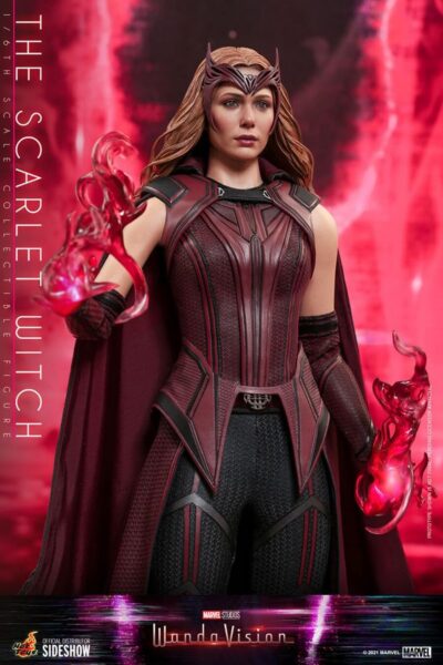 Figura Bruja Escarlata Scarlet Witch Wandavision Hot Toys