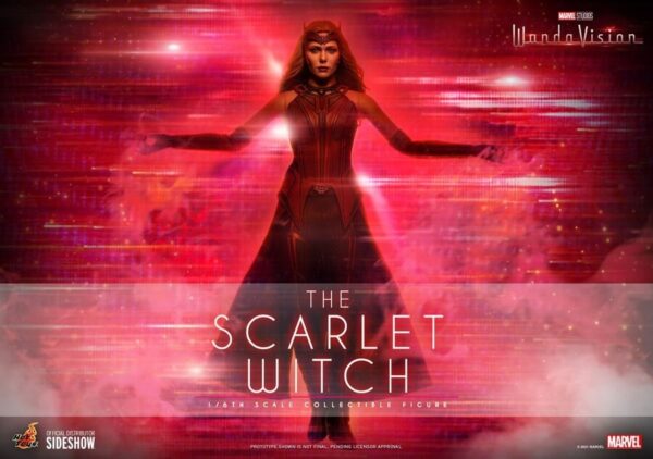 Figura Bruja Escarlata Scarlet Witch Wandavision Hot Toys