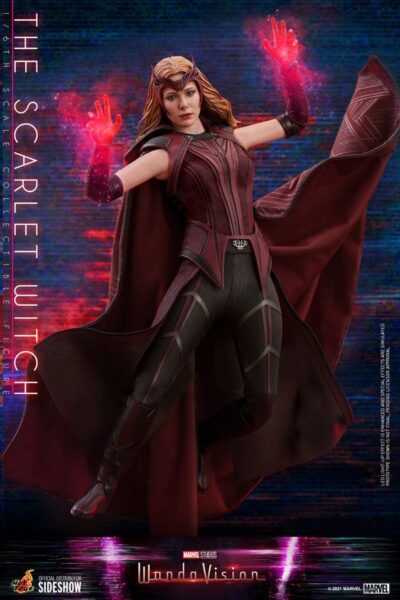 Figura Bruja Escarlata Scarlet Witch Wandavision Hot Toys