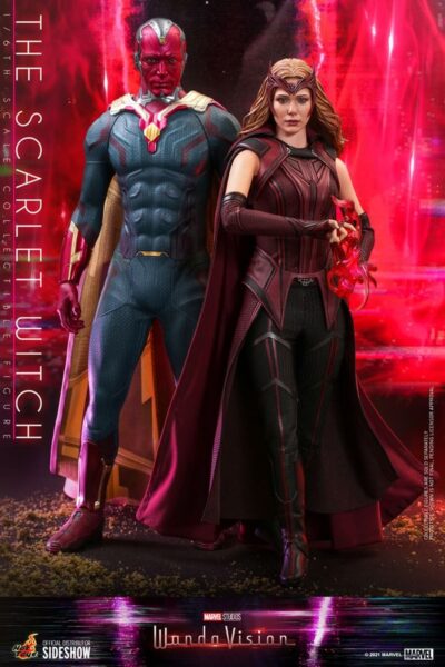 Figura Bruja Escarlata Scarlet Witch Wandavision Hot Toys