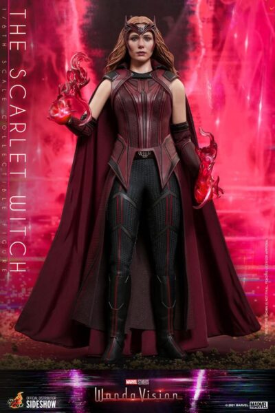 Figura Bruja Escarlata Scarlet Witch Wandavision Hot Toys