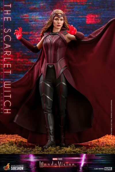 Figura Bruja Escarlata Scarlet Witch Wandavision Hot Toys