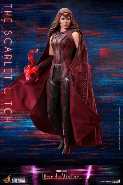 Figura Bruja Escarlata Scarlet Witch Wandavision Hot Toys