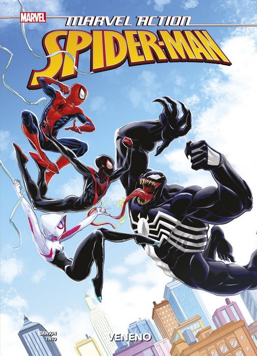 Spiderman 4. Veneno.(Marvel Action)