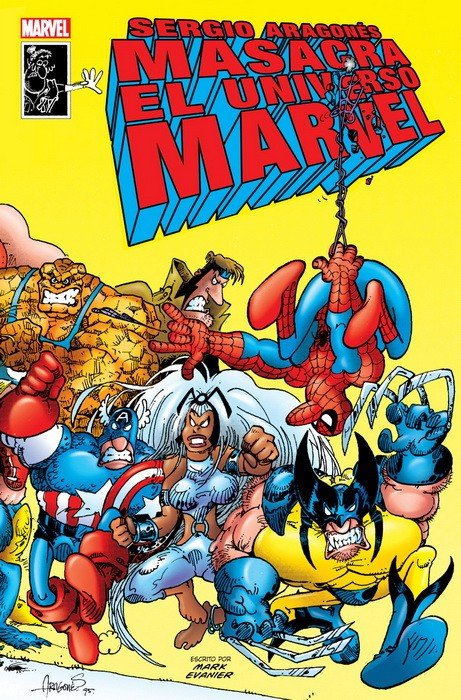 Sergio Aragonés masacra el universo Marvel