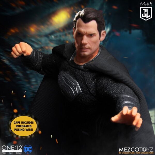 Set Deluxe Figuras Superman, Batman y Flash Zack Snyder's Justice League Mezco The One 12: Collective