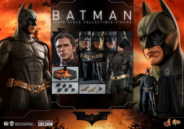 Figura Batman Begins Exclusive Hot Toys Escala 1/6