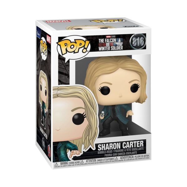 Figura Sharon Carter The Falcon And The Winter Soldier Funko Pop Marvel 816
