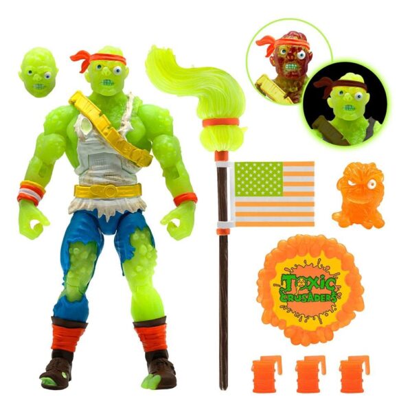 Figura Toxic Crusaders Ultimates Radioactive Red Rage Super7
