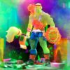 Figura Toxic Crusaders Ultimates Radioactive Red Rage Super7