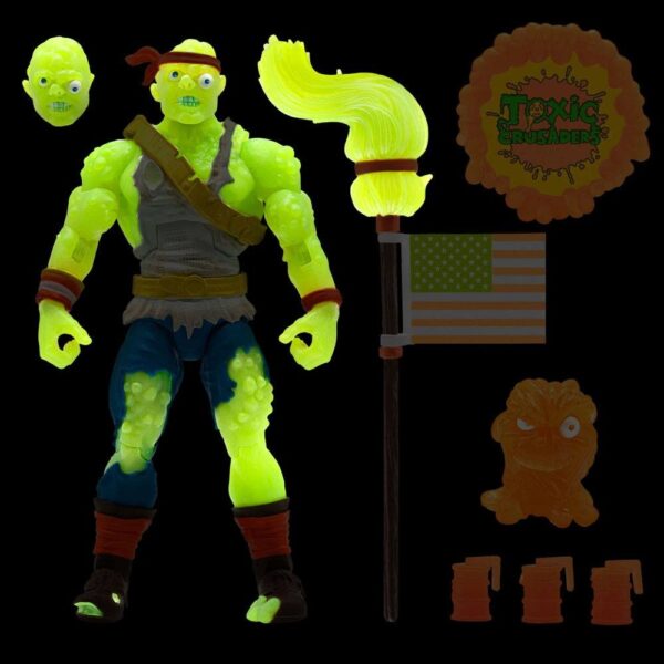 Figura Toxic Crusaders Ultimates Radioactive Red Rage Super7