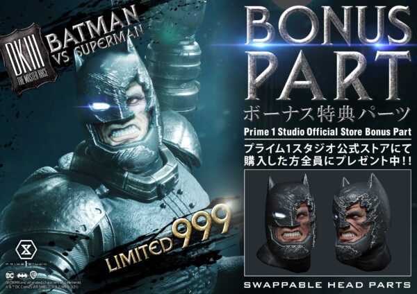 Estatua Batman vs Superman The Dark Knight Master Race Deluxe Bonus Version Escala 1:3 Prime1 Studio