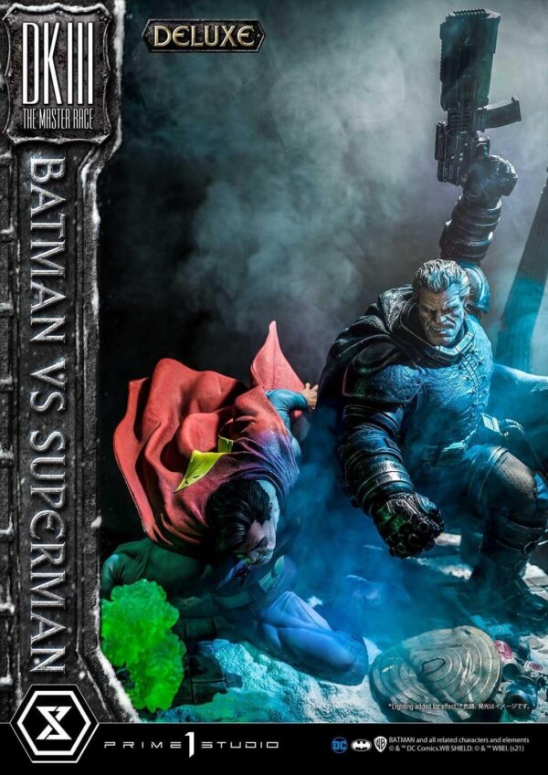 Estatua Batman vs Superman The Dark Knight Master Race Deluxe Bonus Version Escala 1:3 Prime1 Studio