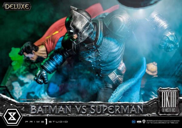 Estatua Batman vs Superman The Dark Knight Master Race Deluxe Bonus Version Escala 1:3 Prime1 Studio