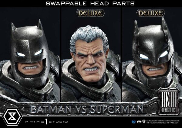 Estatua Batman vs Superman The Dark Knight Master Race Deluxe Bonus Version Escala 1:3 Prime1 Studio