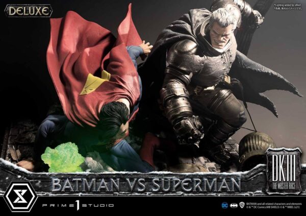 Estatua Batman vs Superman The Dark Knight Master Race Deluxe Bonus Version Escala 1:3 Prime1 Studio