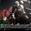 Estatua Batman vs Superman The Dark Knight Master Race Deluxe Bonus Version Escala 1:3 Prime1 Studio