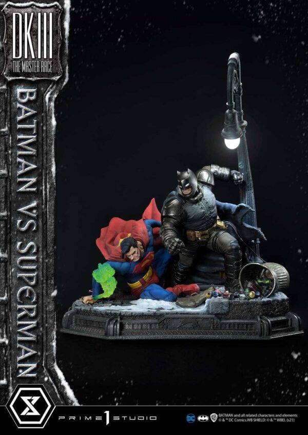 Estatua Batman vs Superman The Dark Knight Master Race Deluxe Bonus Version Escala 1:3 Prime1 Studio