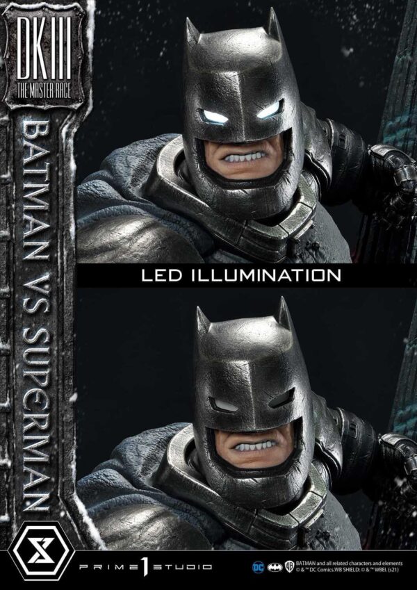 Estatua Batman vs Superman The Dark Knight Master Race Deluxe Bonus Version Escala 1:3 Prime1 Studio
