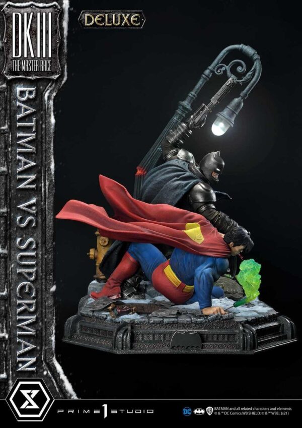 Estatua Batman vs Superman The Dark Knight Master Race Deluxe Bonus Version Escala 1:3 Prime1 Studio