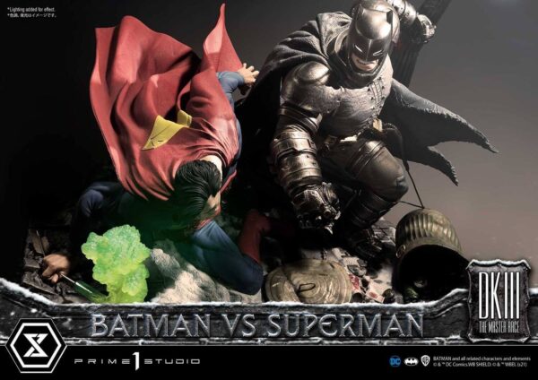 Estatua Batman vs Superman The Dark Knight Master Race Deluxe Bonus Version Escala 1:3 Prime1 Studio