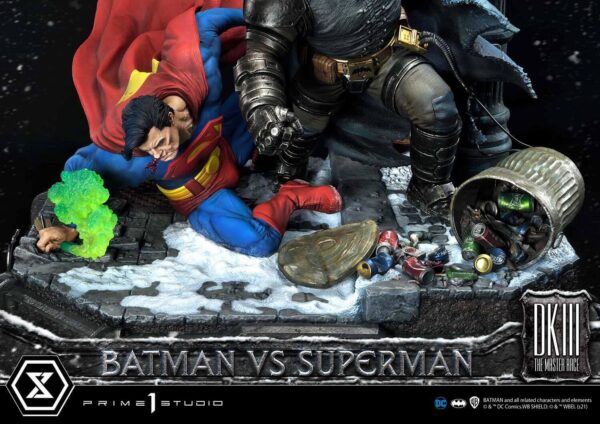 Estatua Batman vs Superman The Dark Knight Master Race Deluxe Bonus Version Escala 1:3 Prime1 Studio