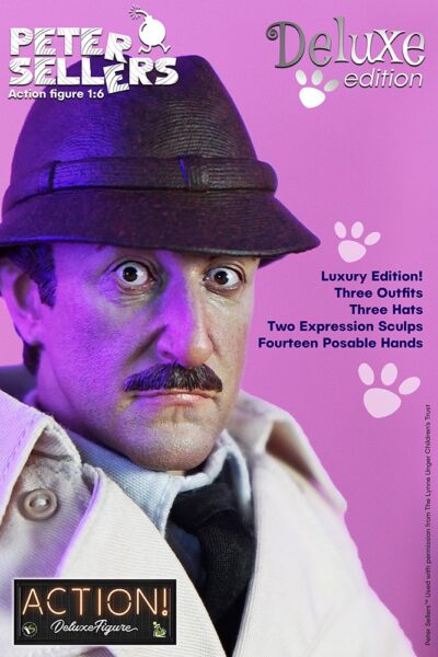Figura Peter Sellers Inspector Clouseau Deluxe Version Infinite Statue Escala 1/6