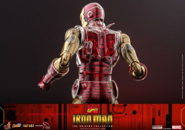 Figura Iron Man Suit Armor Marvel Comics Hot Toys