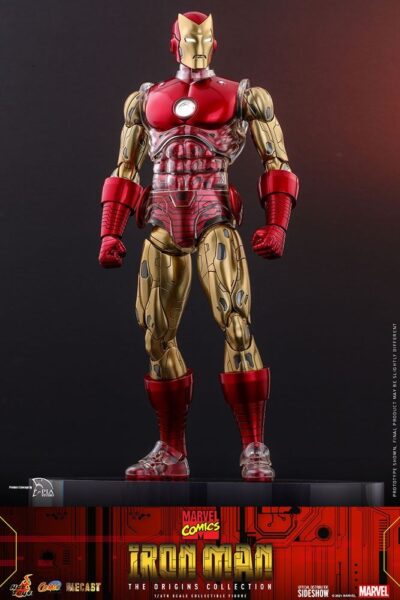 Figura Iron Man Suit Armor Marvel Comics Hot Toys