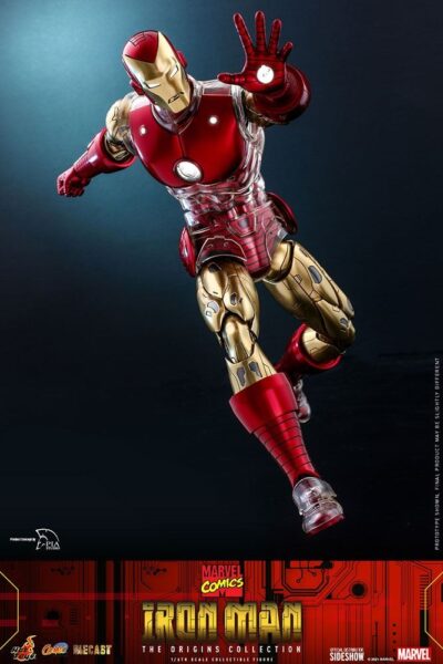 Figura Iron Man Suit Armor Marvel Comics Hot Toys