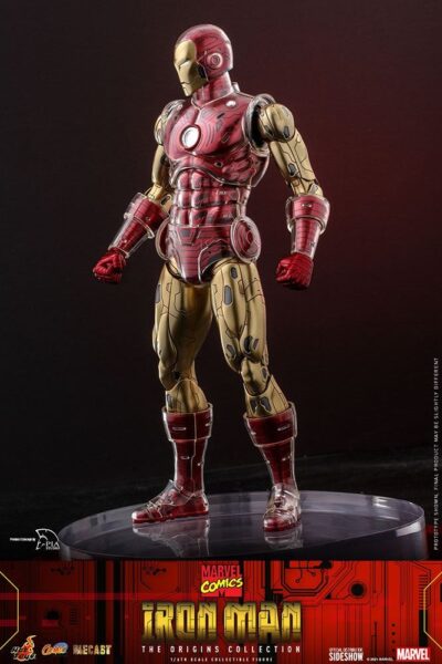 Figura Iron Man Suit Armor Marvel Comics Hot Toys