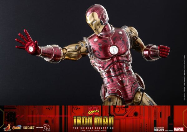 Figura Iron Man Suit Armor Marvel Comics Hot Toys