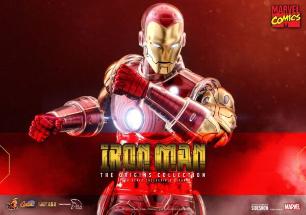 Figura Iron Man Suit Armor Marvel Comics Hot Toys