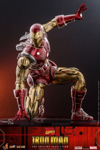 Figura Iron Man Suit Armor Marvel Comics Hot Toys