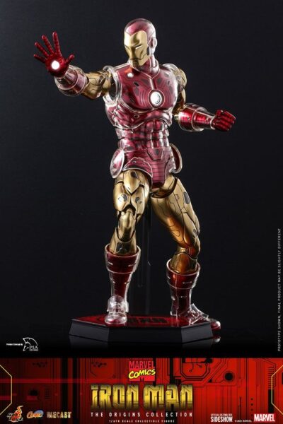 Figura Iron Man Suit Armor Marvel Comics Hot Toys